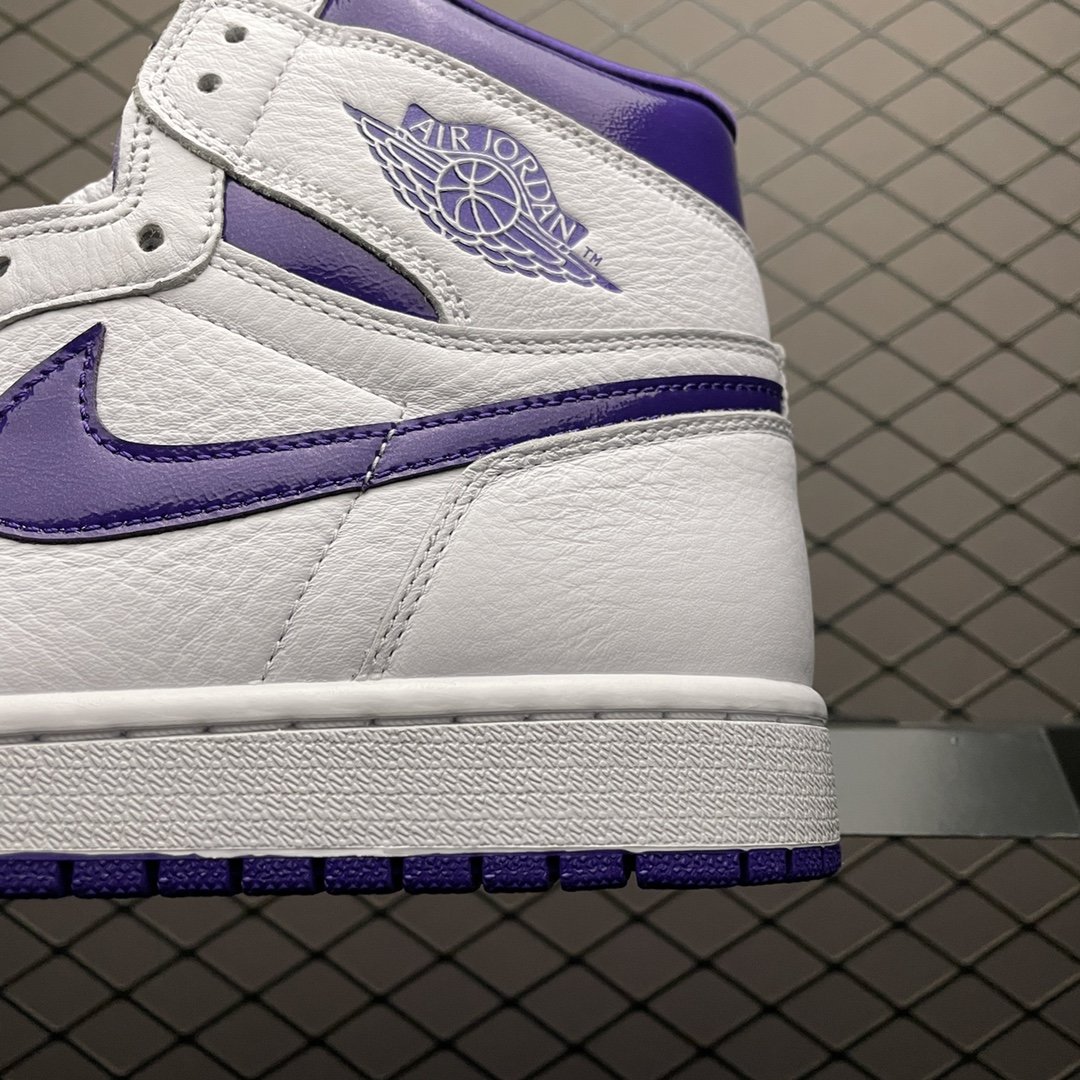 Replica Air Jordan Shoe Air Jordan 1 Retro Hi OG Court Purple CD0461-151 36-47