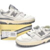 Replica New Balance Shoe BB550ALE Aim Leon Dore x New Balance 550 Silver