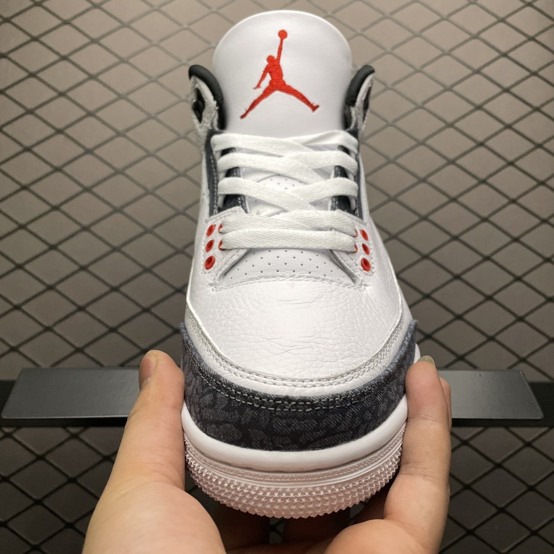 Replica Air Jordan Shoe Air Jordan 3 SE DNM Fire Red AJ3 CZ6431-100 40-47