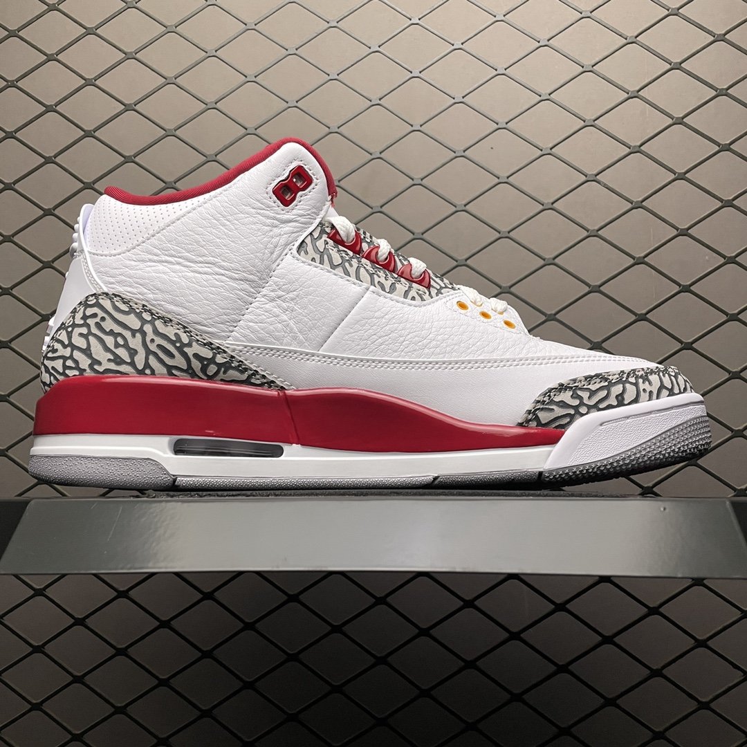 Replica Air Jordan Shoe Air Jordan 3Cardinal RedAJ3 CT8532-126 Size 40.5-47.5