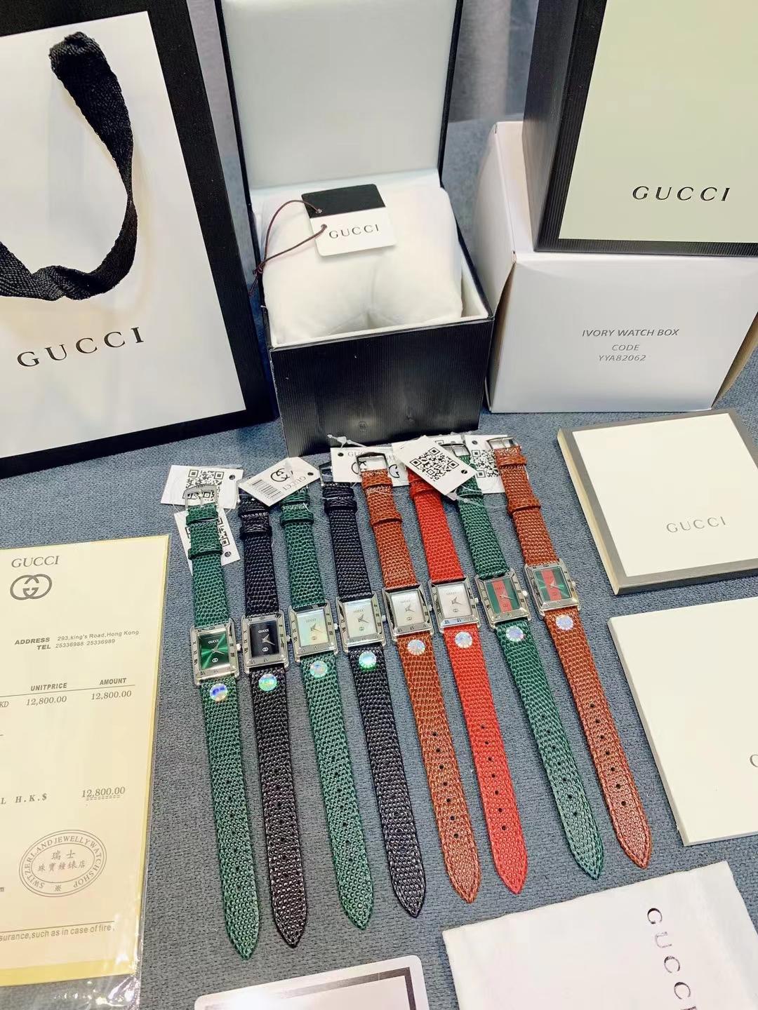 Replica Gucci 904l Stainless Steel Quartz Watch 21MM