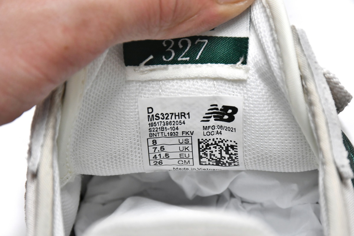 Replica New Balance Shoe MS327HR1 New Balance 327 Timberwolf Nightwatch Green