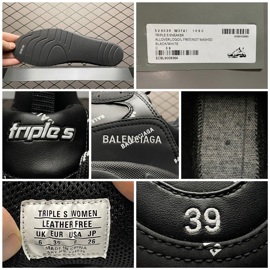 Replica Balenciaga Shoe Balenciaga Triple S Sneaker 524039 Size 35-45 133101