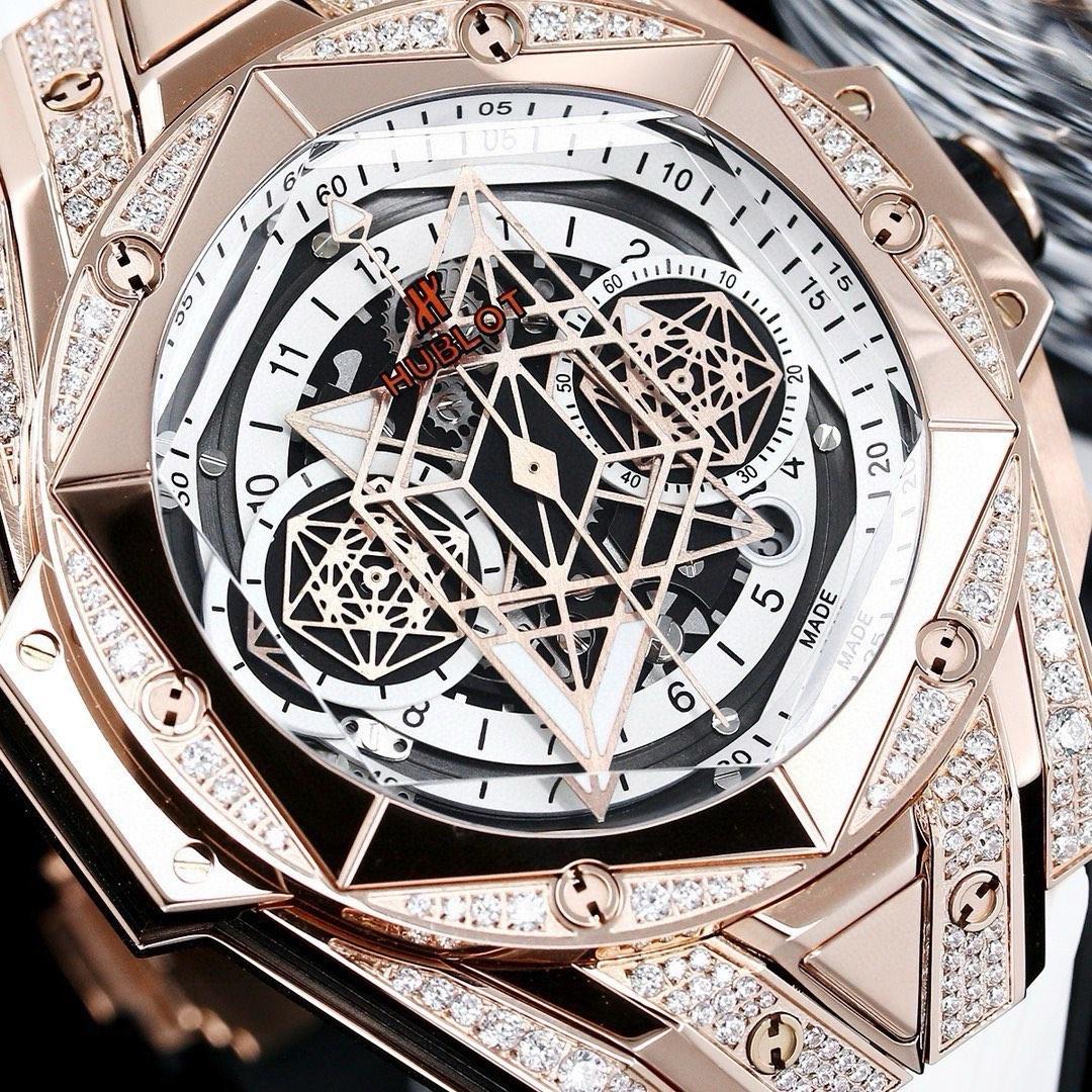 Replica hublot 7750 Movement Automatic mechanical Watch 45MM