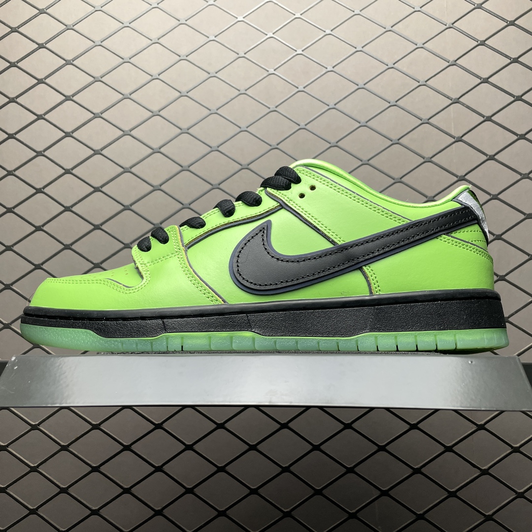 Replica Nike Dunk SB Shoe The Powerpuff Girls x Nike SB Dunk Low FZ8319-300 Size 36-47.5