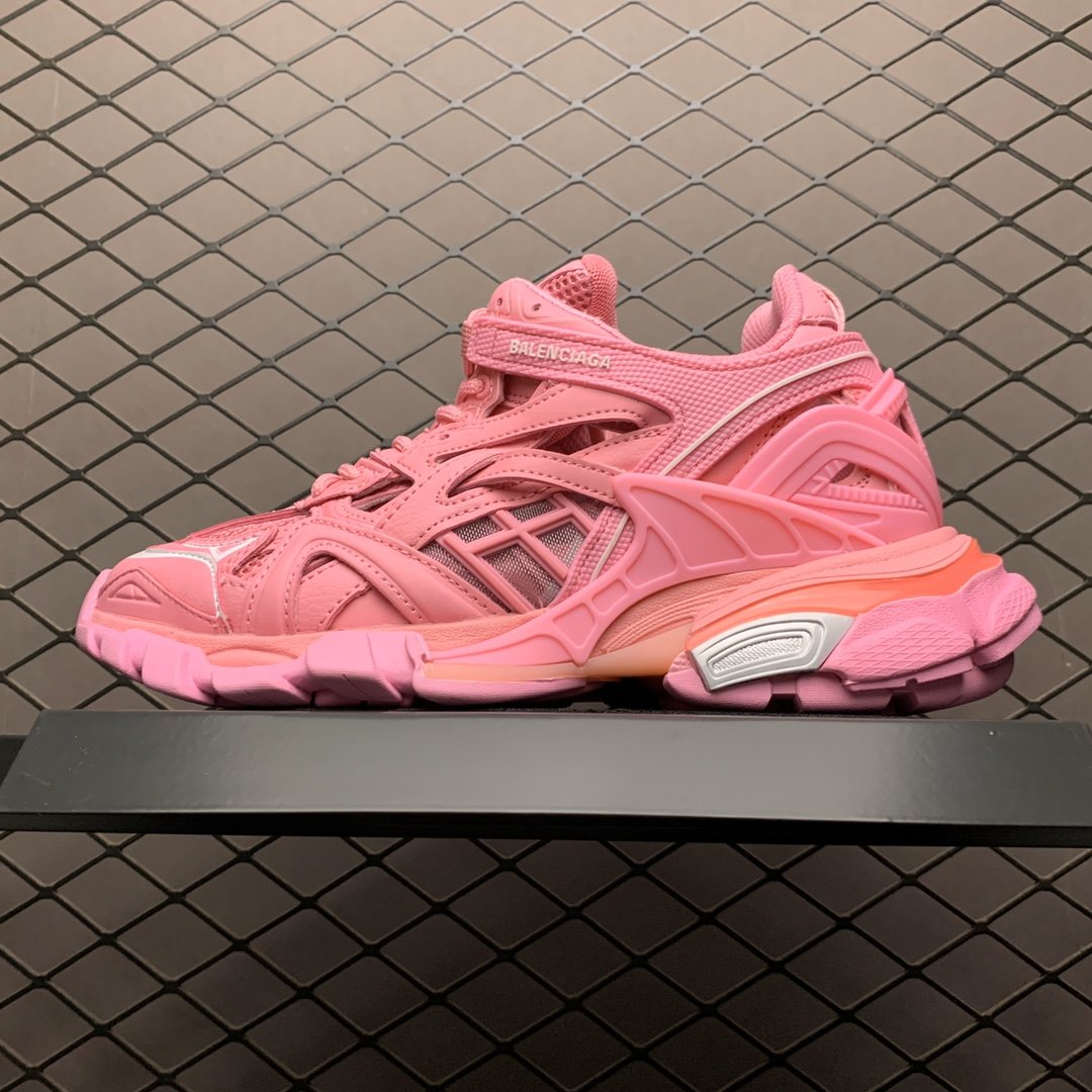 Replica Balenciaga Shoe Balenciaga Track 4.0 PINK2 35-45