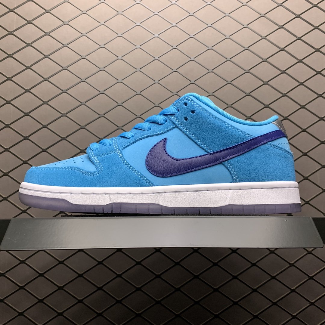 Replica Nike Dunk SB Shoe Nike Dunk SB Low Blue Furry BQ6817-400 36-46
