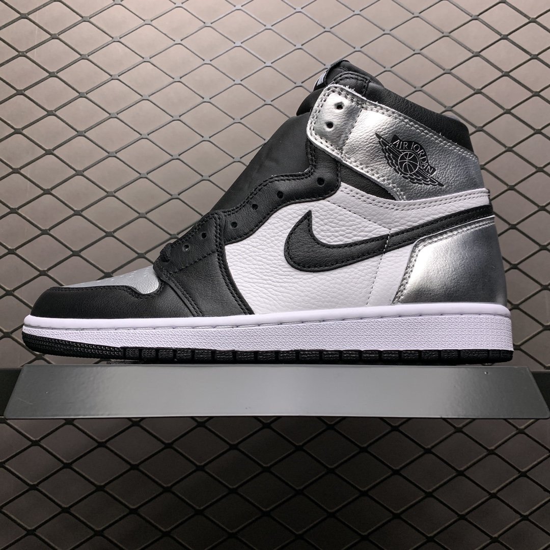 Replica Air Jordan Shoe Air Jordan 1 High OG Metallic Silver CD0461-001 40-47.5