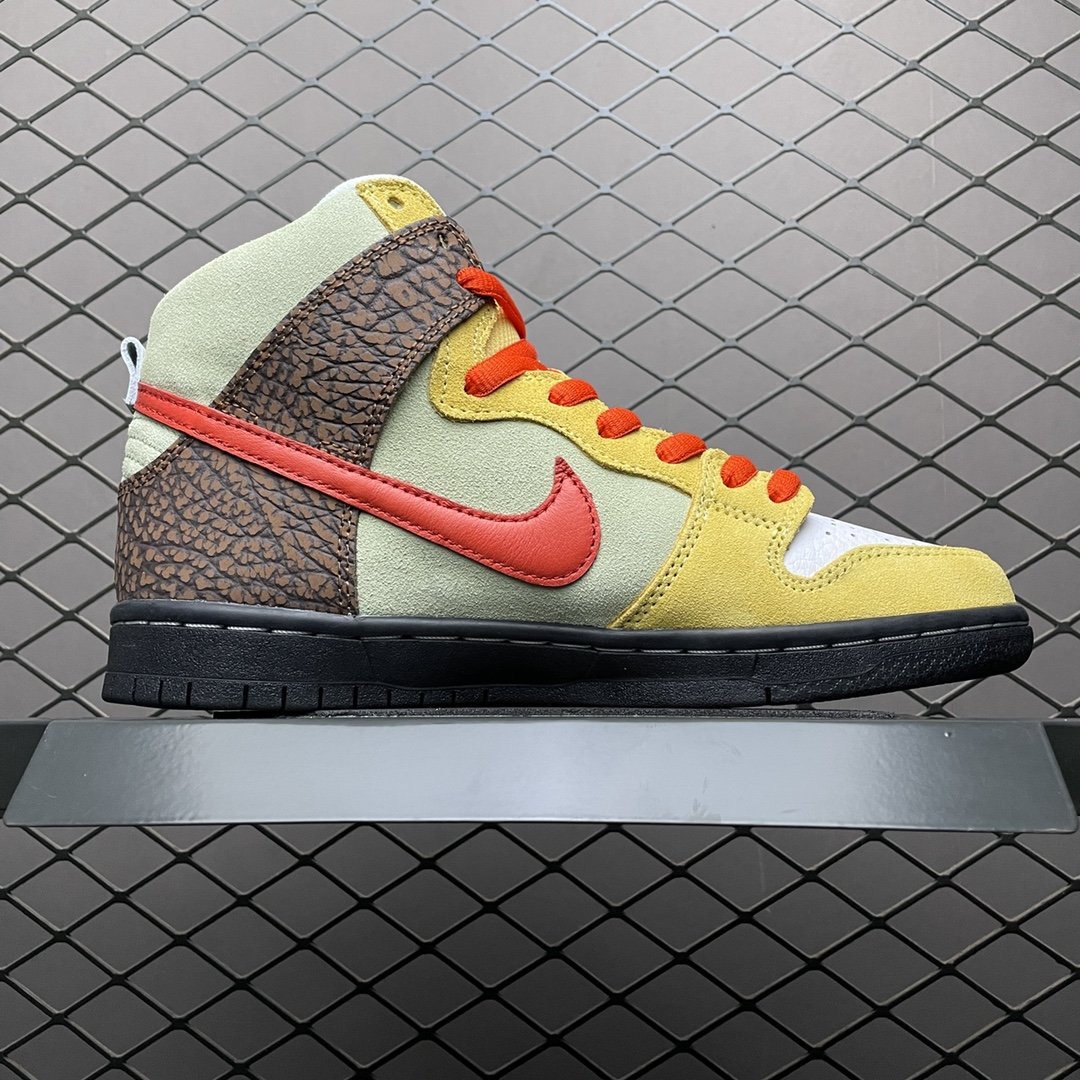 Replica Nike Dunk SB Shoe Color Skates x Nike Dunk High Kebab And Destroy CZ2205-700 Size 36-46