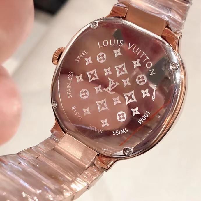Replica LOUIS VUITTON LV 904l Stainless Steel Quartz Watch 41MM