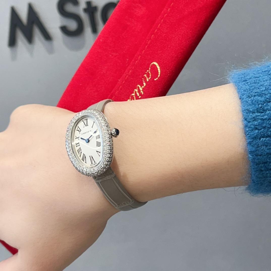 Replica Cartier 904l Stainless Steel Quartz Watch 26MM
