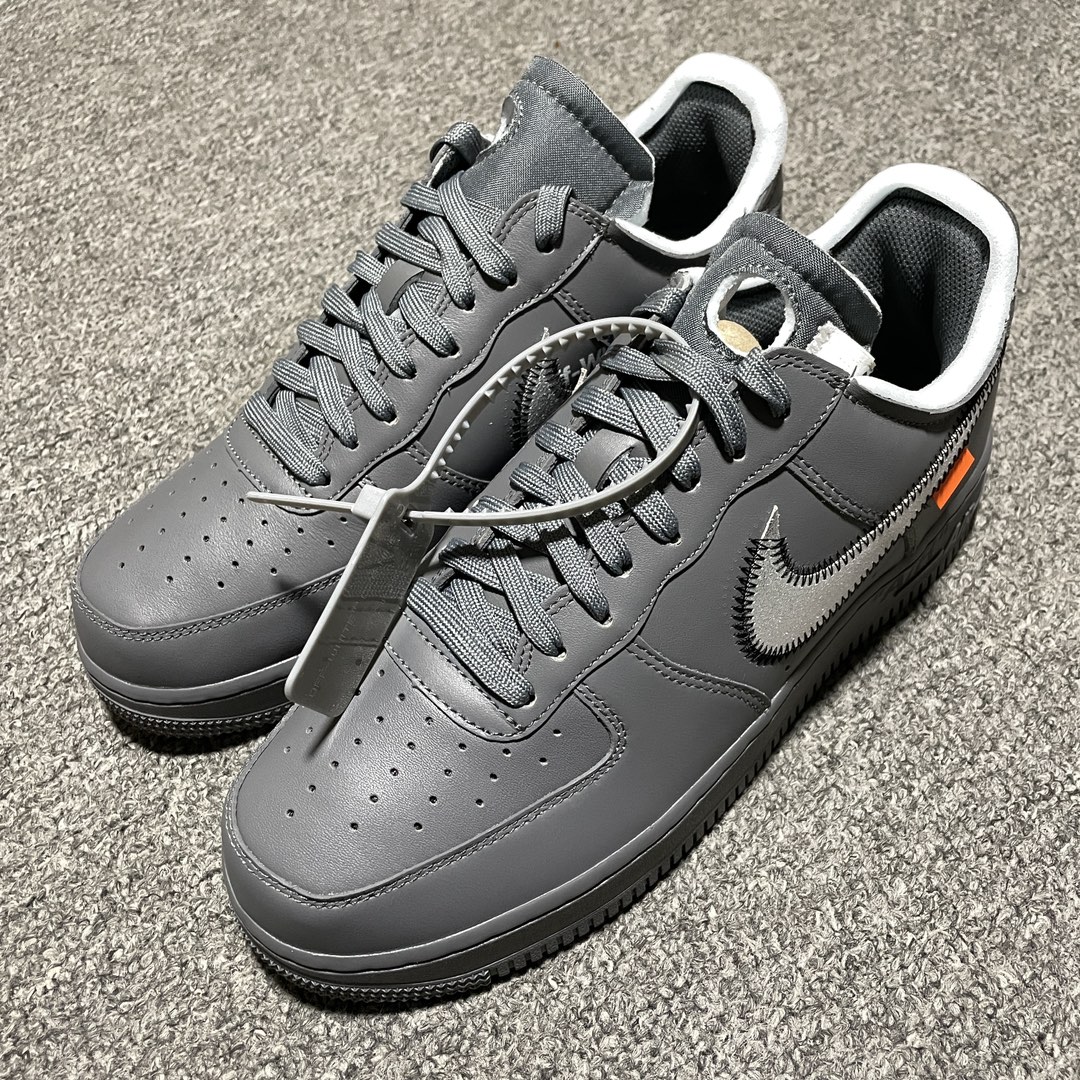 Replica OFF White Shoe X Nike Air Force 1 Grey OW SIZE 40-47.5