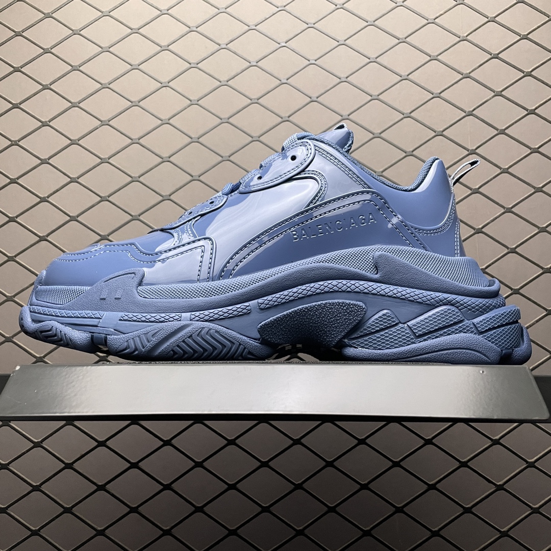Replica Balenciaga Shoe Blue Balenciaga Triple S Sneaker Size 35-46