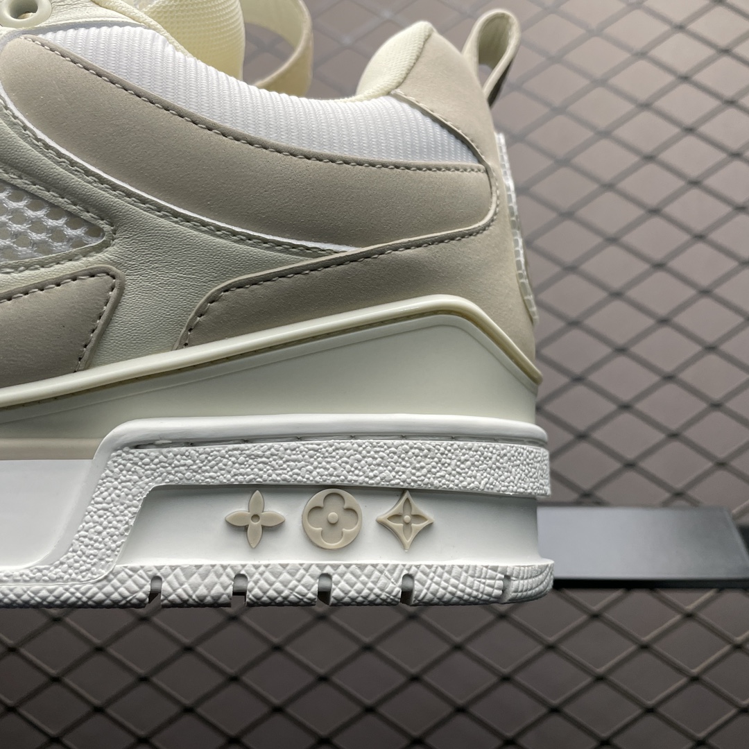 Replica Louis Vuitton Shoe Louis Vuitton LV Trainer Size 35-46 beige