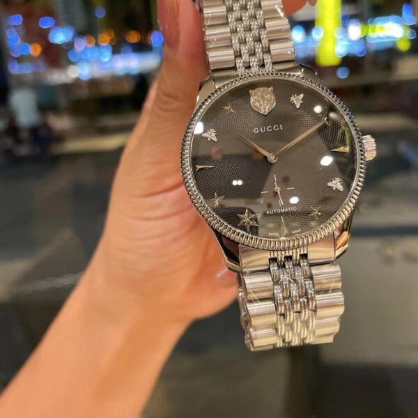 Replica Gucci 904l Stainless Steel Automatic Machine Watch 42MM