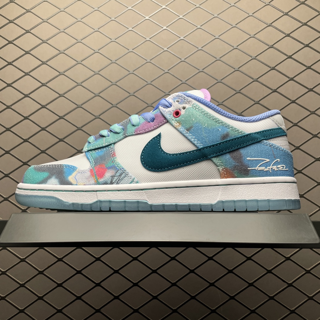 Replica Nike Dunk SB Shoe Futura Laboratories x Nike SB Dunk Low HF6061-400 Size 36-47.5