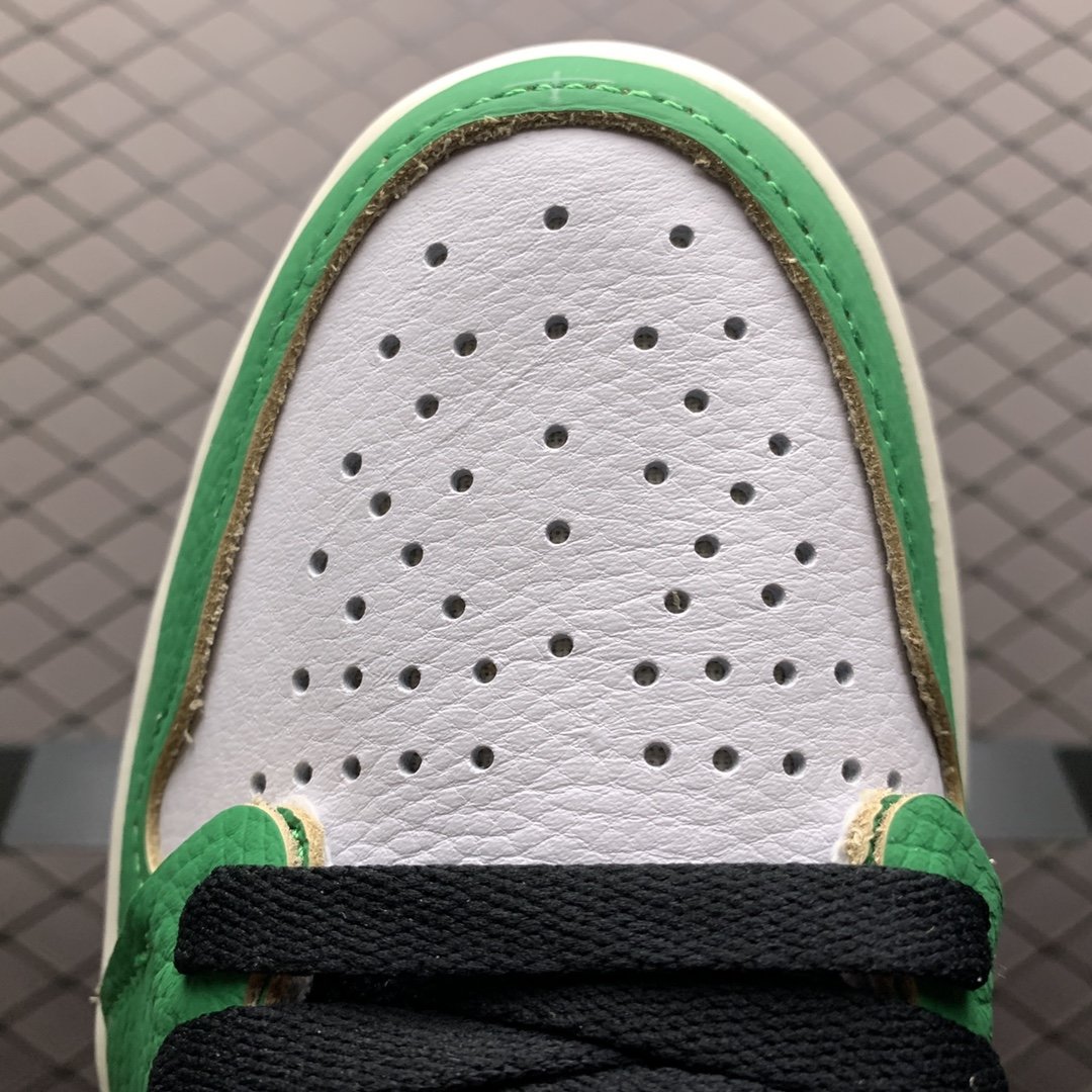 Replica Air Jordan Shoe Air Jordan 1Lucky Green AJ11 DB4612-300 40-47 Size M7-M13.5