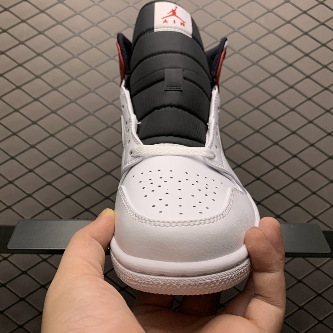 Replica Air Jordan Shoe Air Jordan 1 Mid 554724-116 MEN 554725-116 WOMEN 36-46 Size W5.5-M12