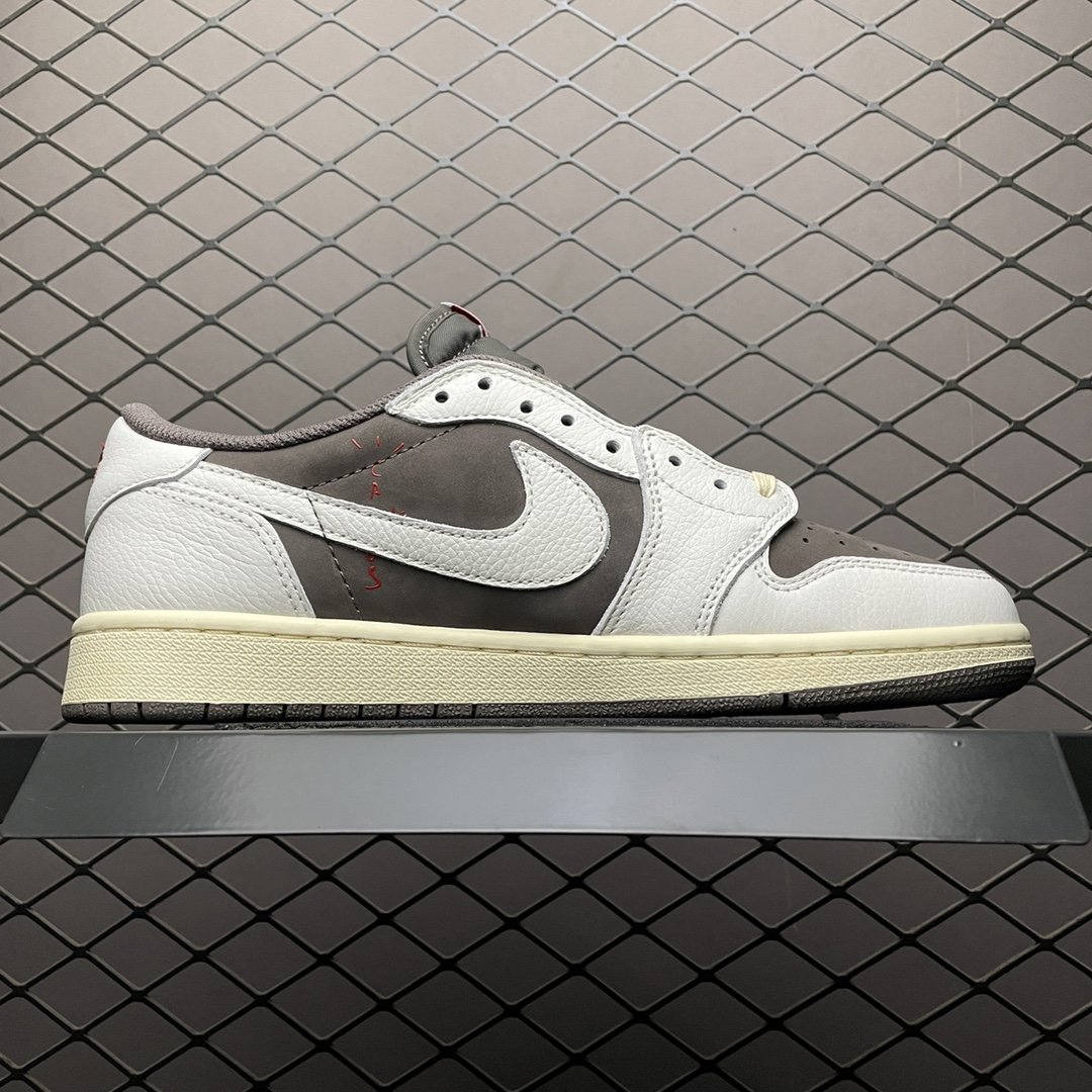 Replica Travis Scott Shoe Travis Scott x Air Jordan 1Reverse MochaAJ11 TS_02884