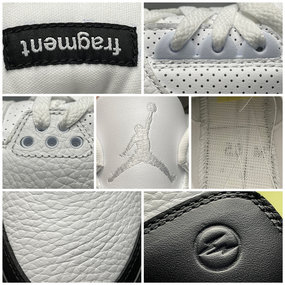 Replica Air Jordan Shoe Fragment Design x Air Jordan 3 AJ3 DA3595-100 Size 40-47.5