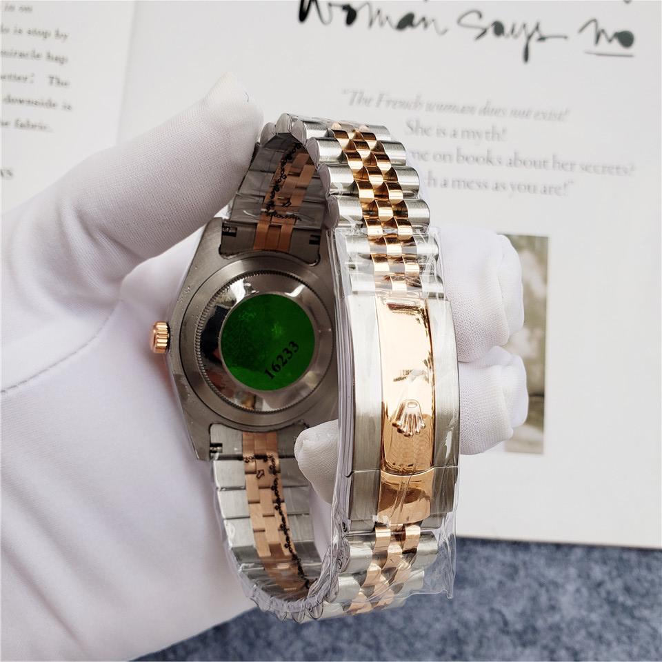 Replica Rolex Datejust 904l Stainless Steel Automatic Mechanical Watch 40mm 36mm