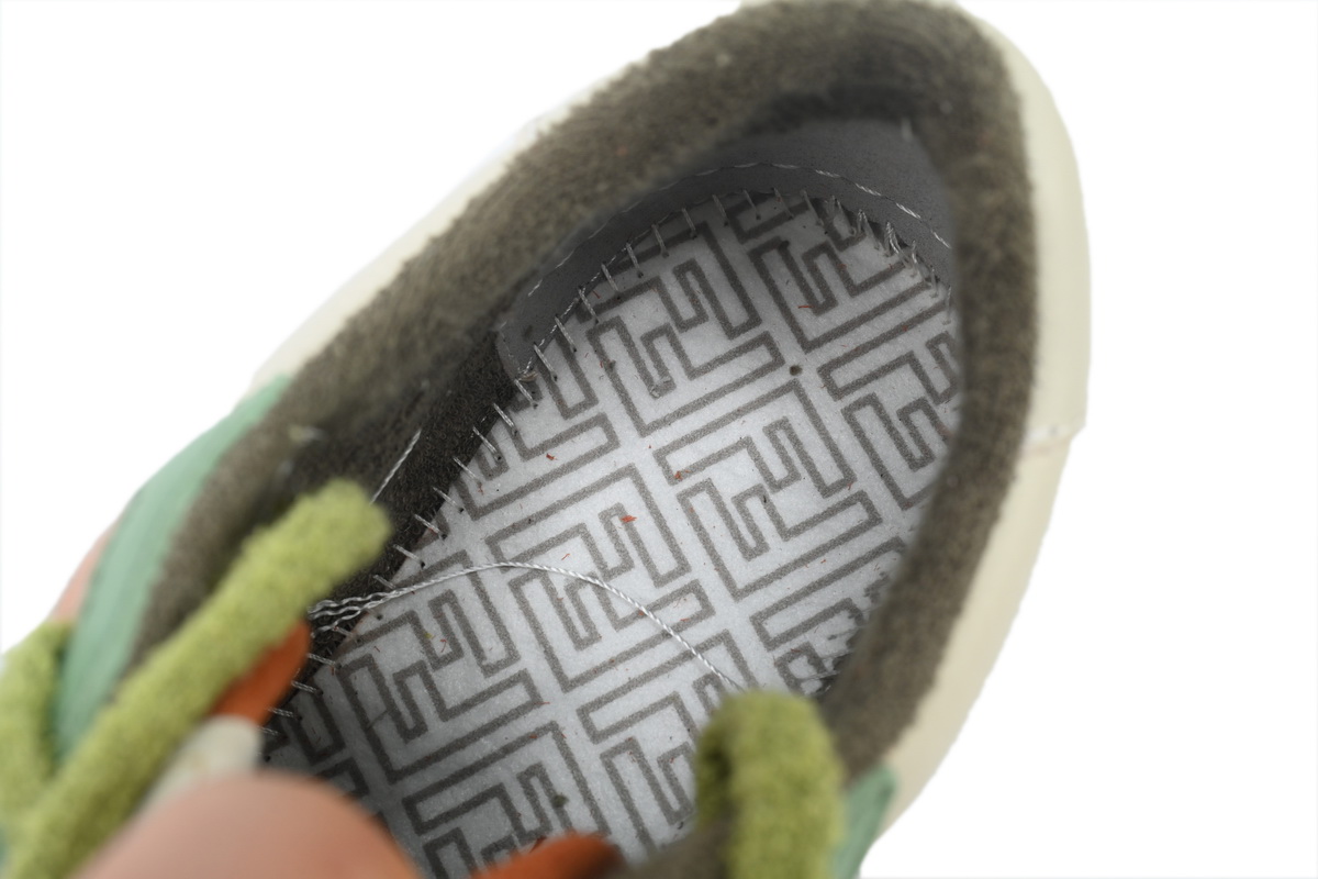 Replica Fendi Shoe Fendi Match Brown Green