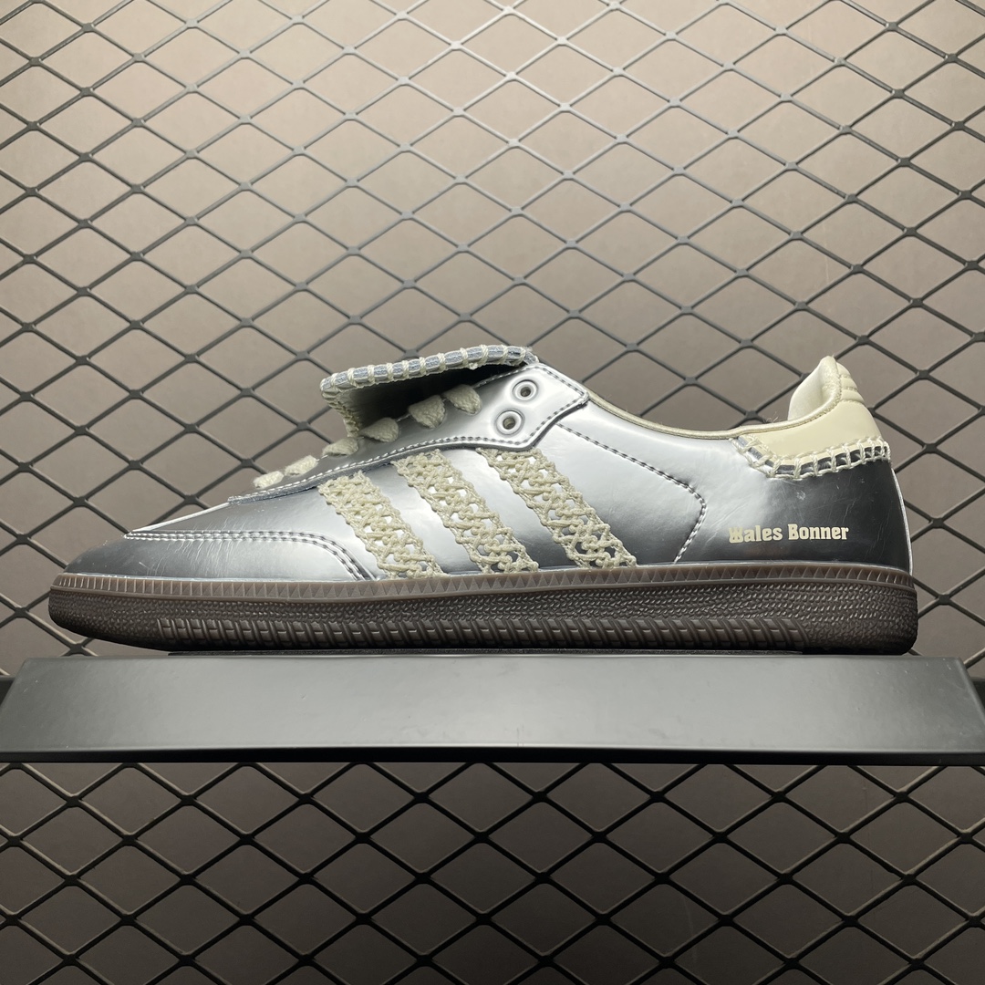 Replica Adidas Shoe Wales Bonner x Adidas WB Silver Samba IG8181 Size 36-45