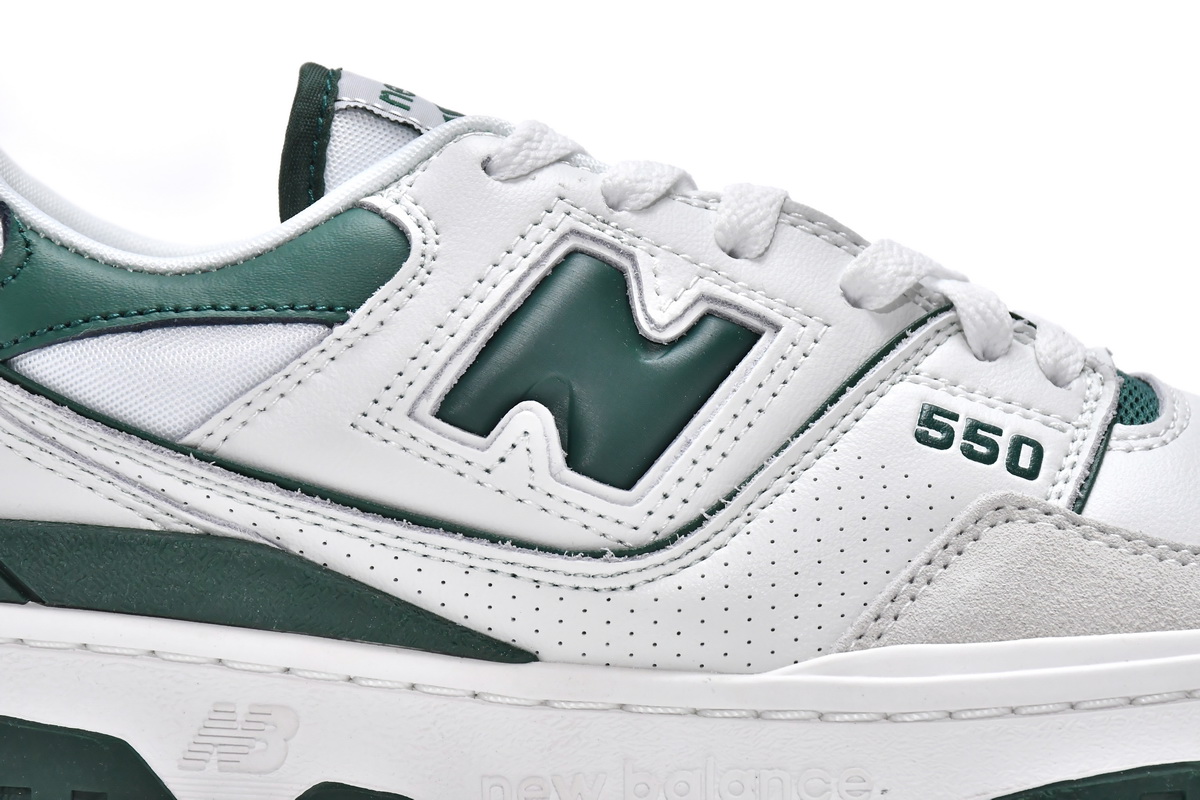 Replica New Balance Shoe BB550WT1 New Balance 550 White Green