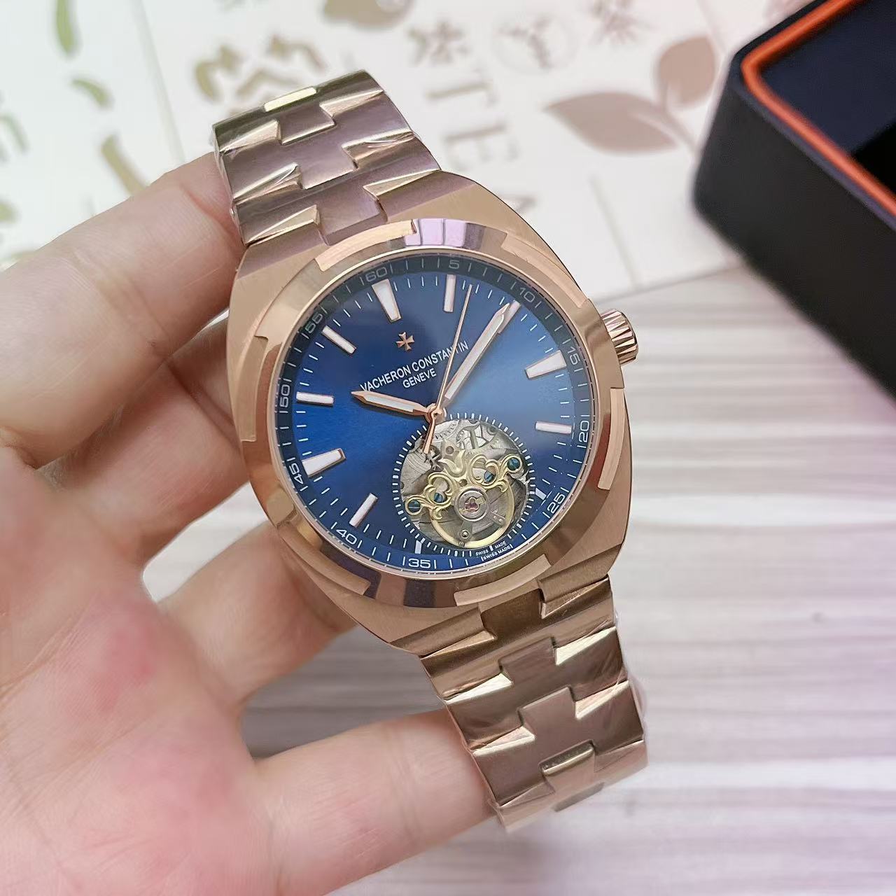 Replica Vacheron Constantin 904l Stainless Steel Automatic Machine Watch 40MM