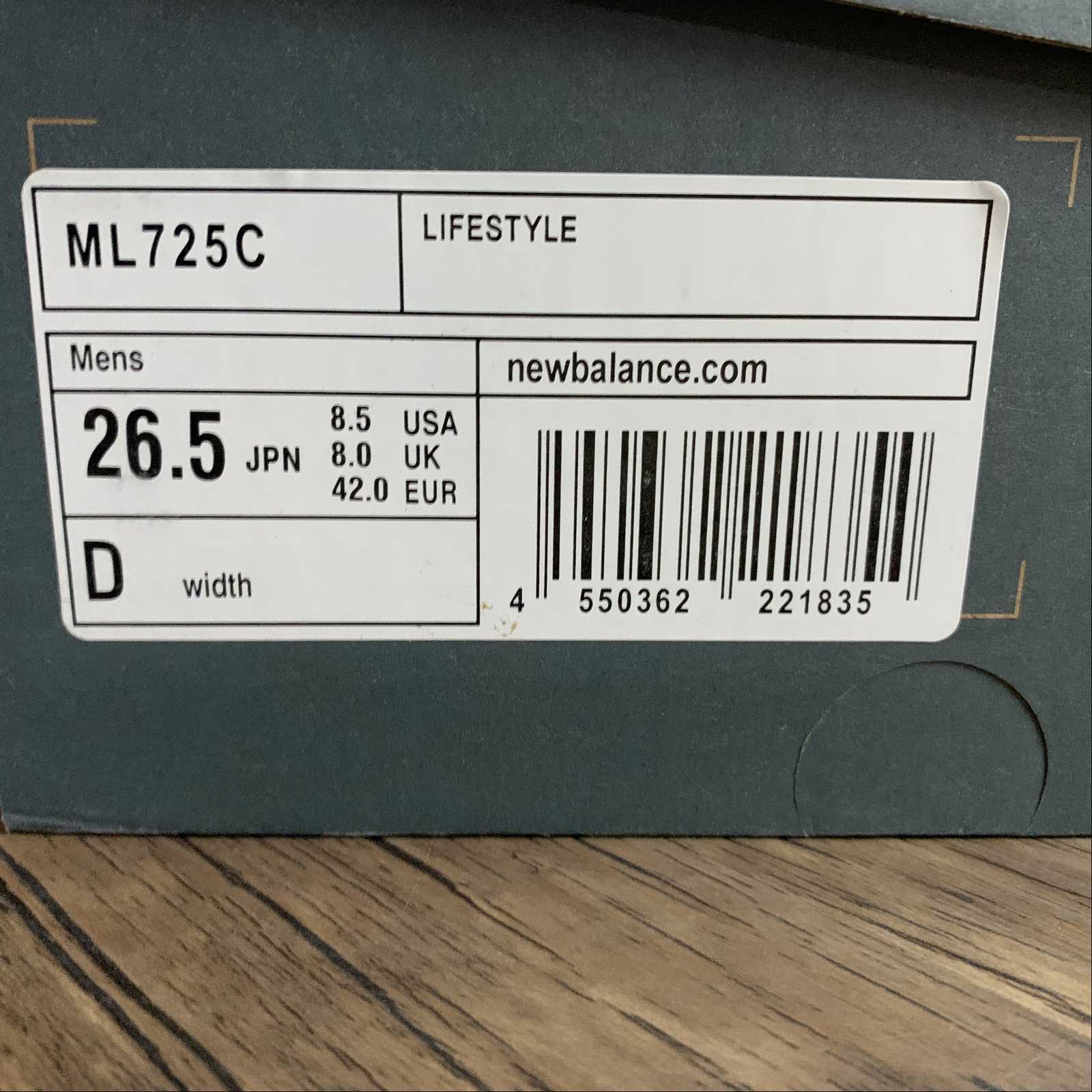 Replica New Balance Shoe New Balance NB725 ML725C 36-45