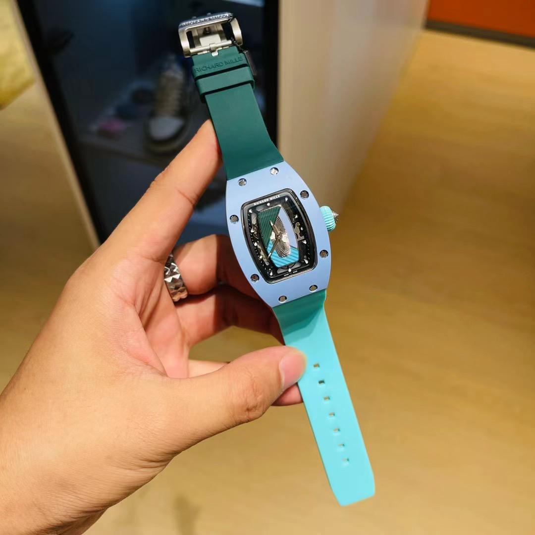 Replica Richard Mille Ceramic Case Automatic Machine Watch 33MM