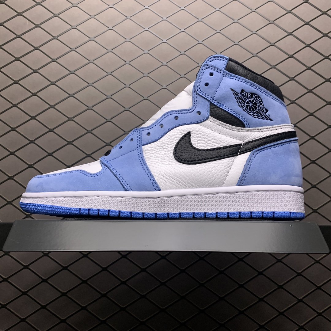 Replica Air Jordan Shoe Air Jordan 1 High University Blue  40-47.5