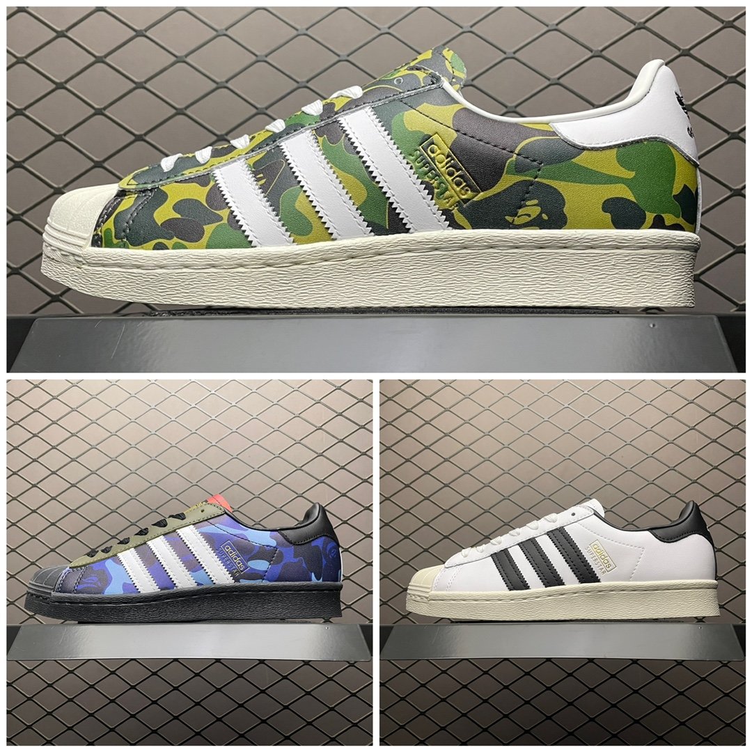 Replica Bape Shoe Bape x Adidas Superstar GZ8982 SIZE 35-45