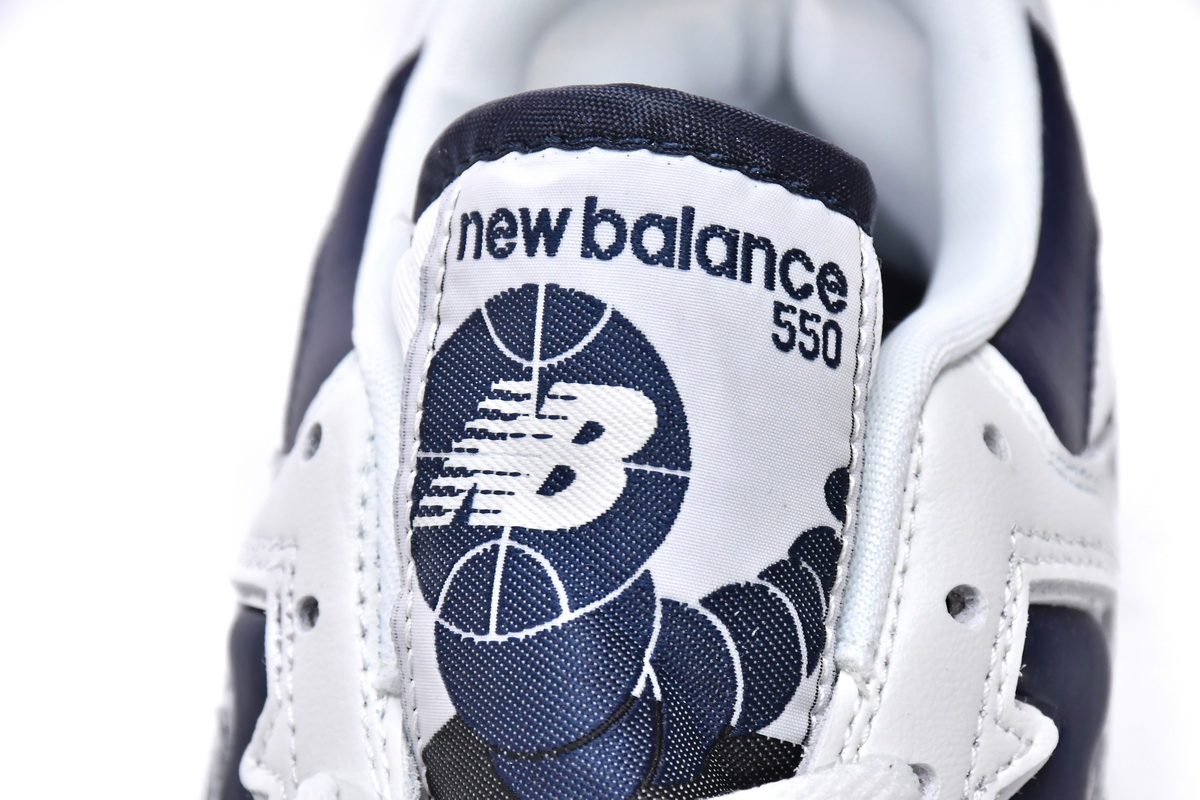 Replica New Balance Shoe BB550WA1 New Balance 550 White Navy