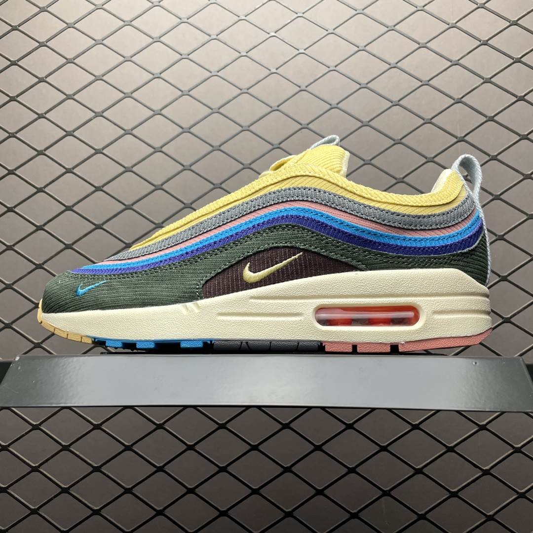 Replica Nike Air Max Shoe Nike Air Max 1-97 Sean Wotherspoon AJ4 219-400 Size 36-47
