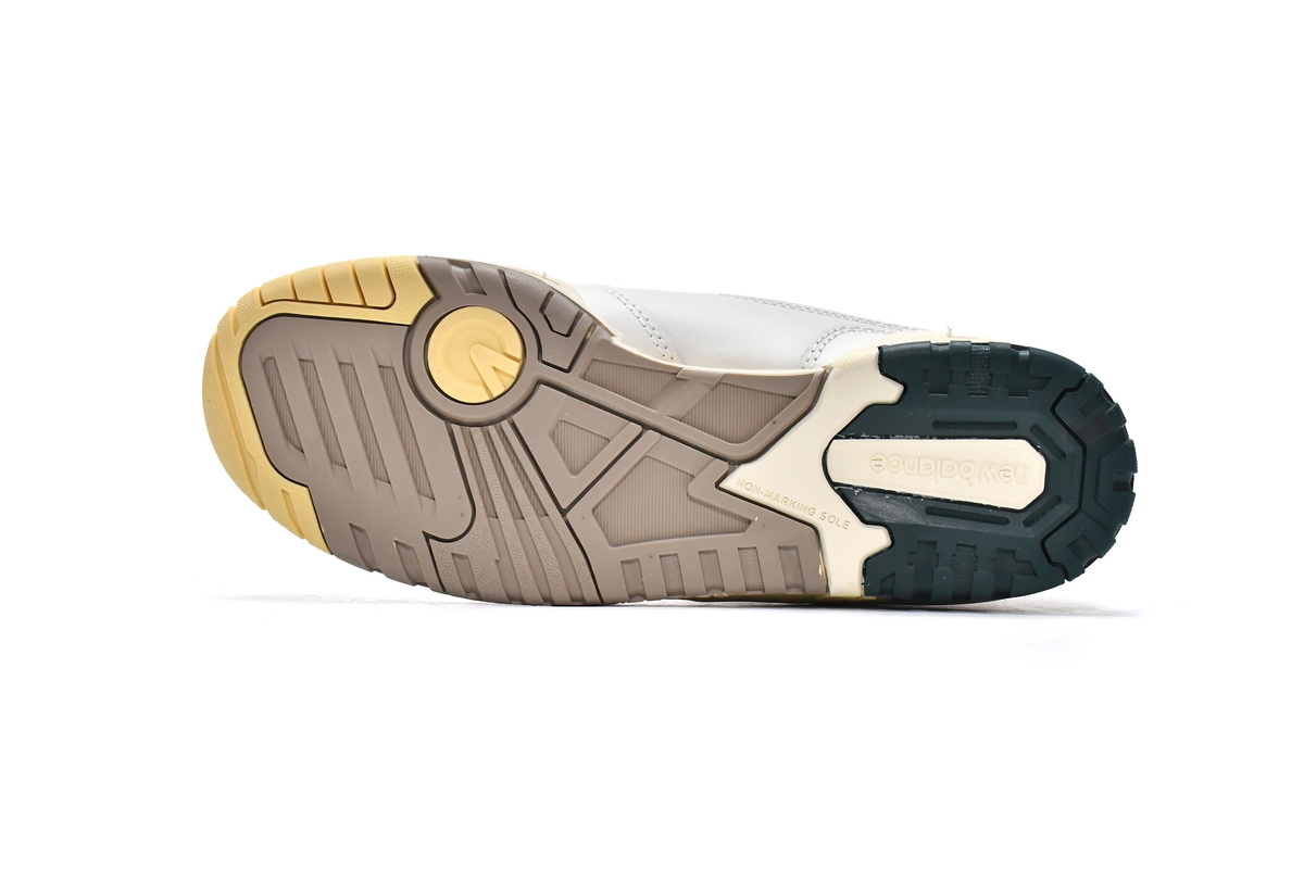 Replica New Balance Shoe BB550A2 Aim Leon Dore x New Balance 550 Green Yellow