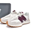 Replica New Balance Shoe WS327KA New Balance 327 White Dark Red