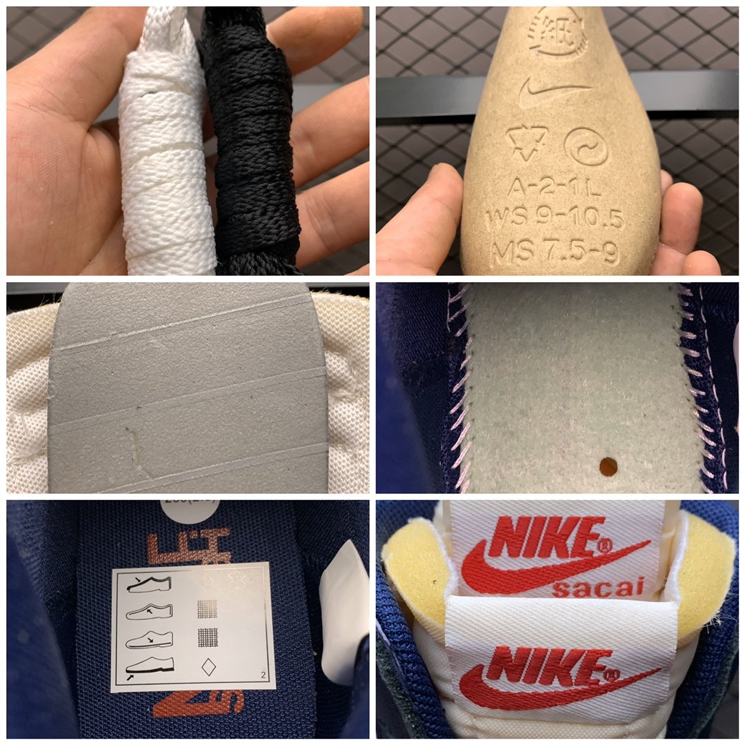 Replica Nike Shoe Sacai X Nike Blazer Mid  BV0072-700 36-46