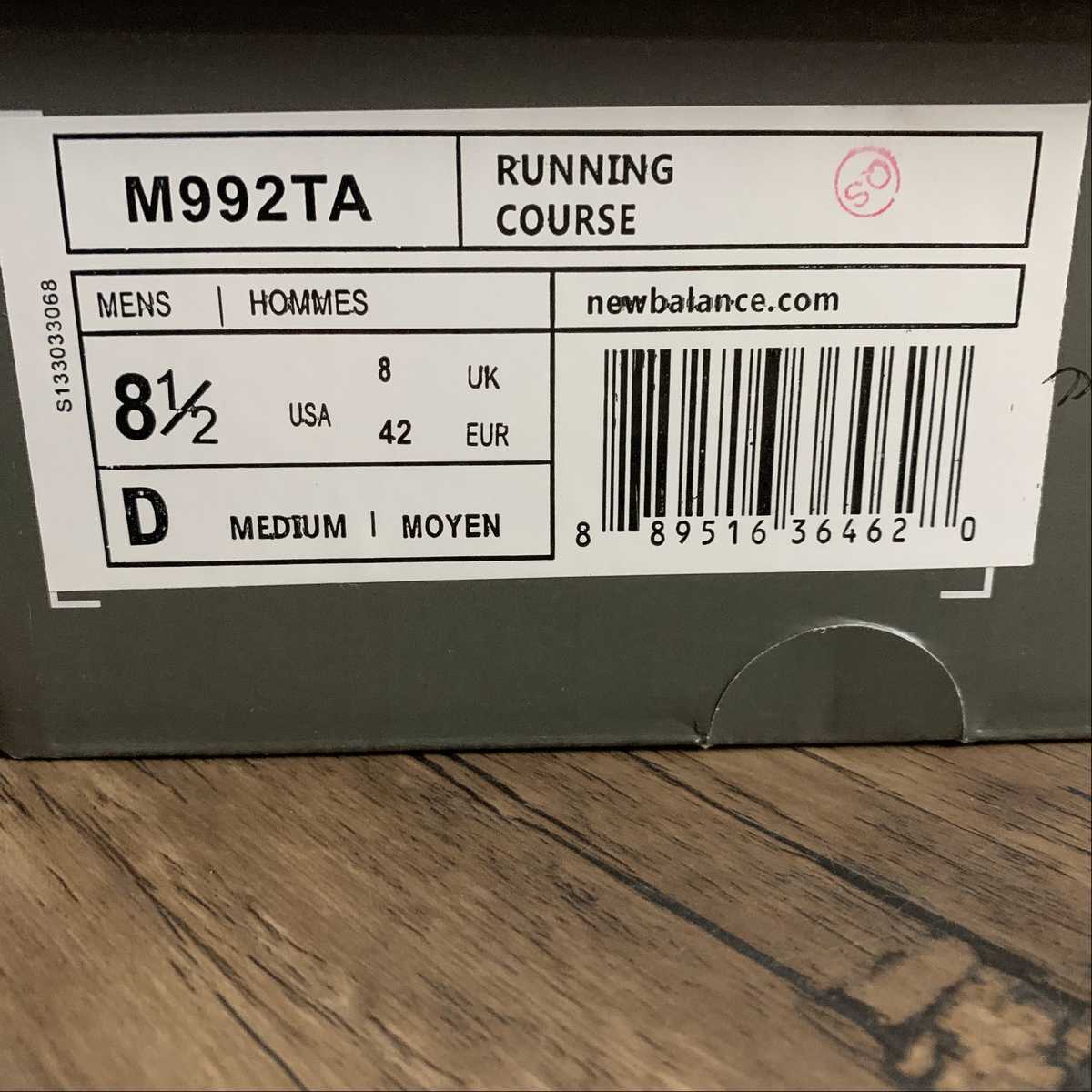 Replica New Balance Shoe New Balance NB992 M992TA  36-45