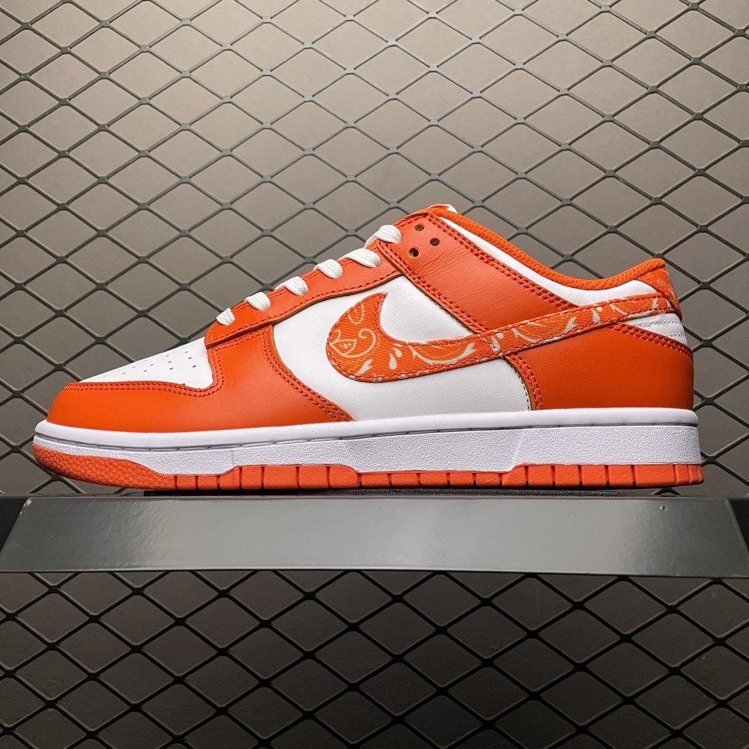 Replica Nike Dunk SB Shoe Nike Dunk LowOrange Paisley DH4401-103 Size 36-47