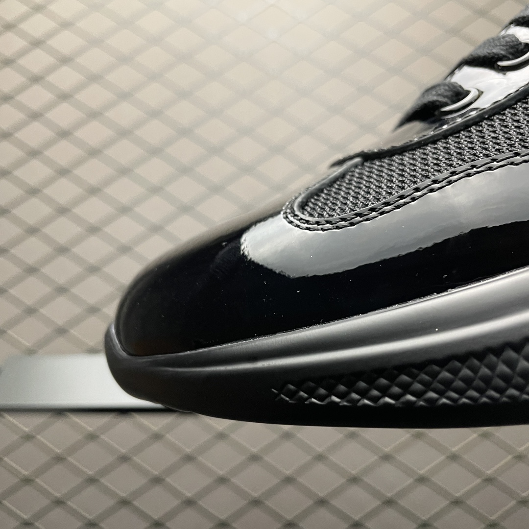 Replica Prada Shoe Prada Calzature Uomo Size 38-46 Black