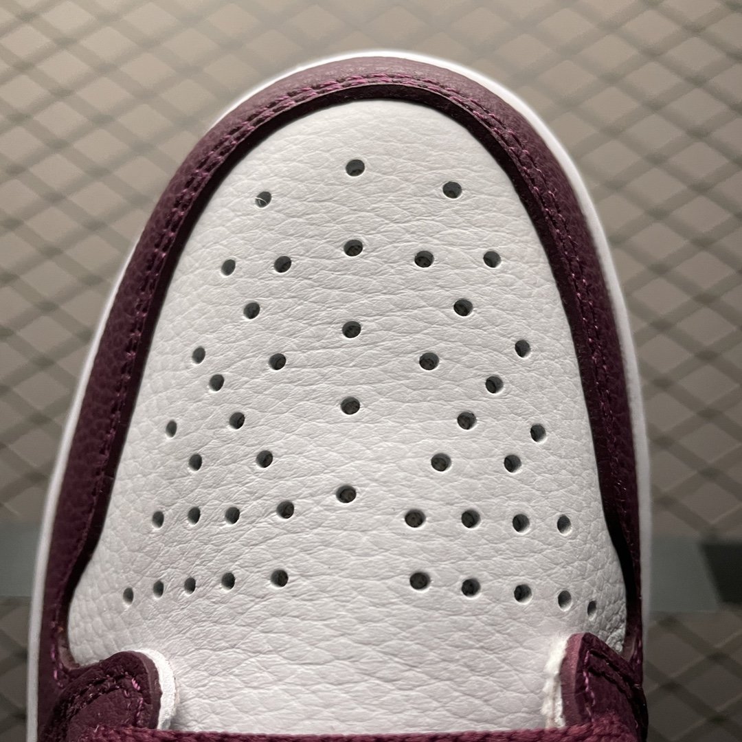 Replica Air Jordan Shoe Air Jordan 1 Bordeaux AJ1 555088-611 Size 36-47