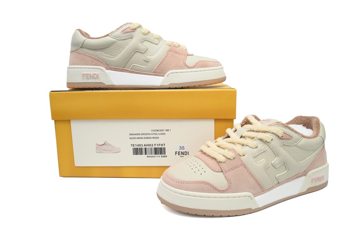 Replica Fendi Shoe Fendi Match Light Pink