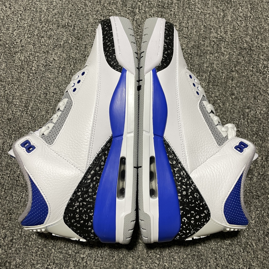 Replica Air Jordan Shoe Air Jordan 3 Racer Blue AJ3 CT8532-145  40-47.5