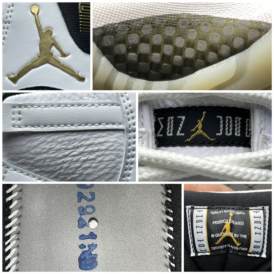 Replica Air Jordan Shoe Air Jordan 11 Retro AJ1111 CT8012-170 size 40.5-47.5