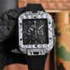 Replica Hublot Carbon Fiber VK Quartz Watch 44MM