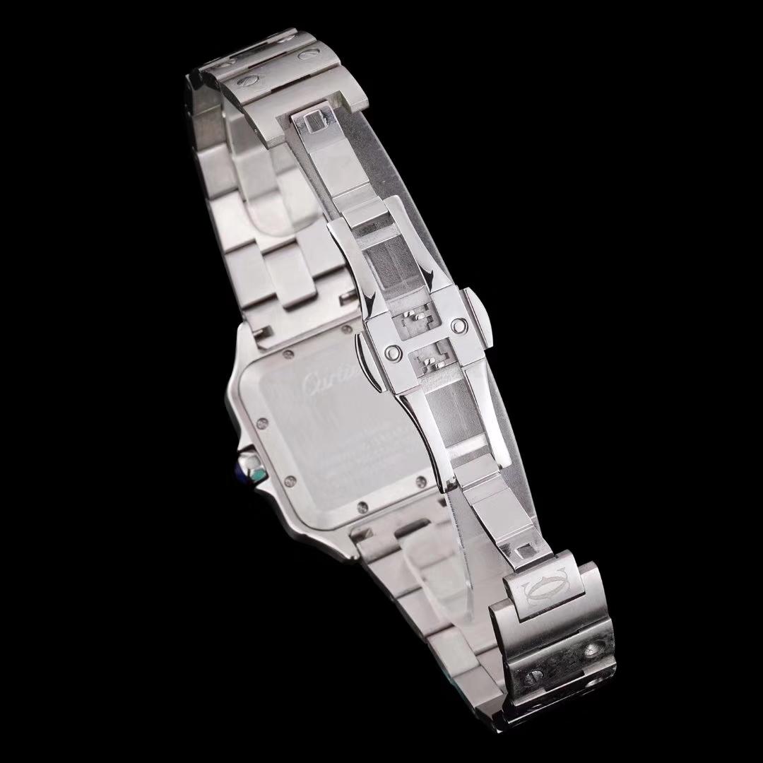 Replica Cartier Santos 904l Stainless Steel Quartz Watch 34mm 38mm