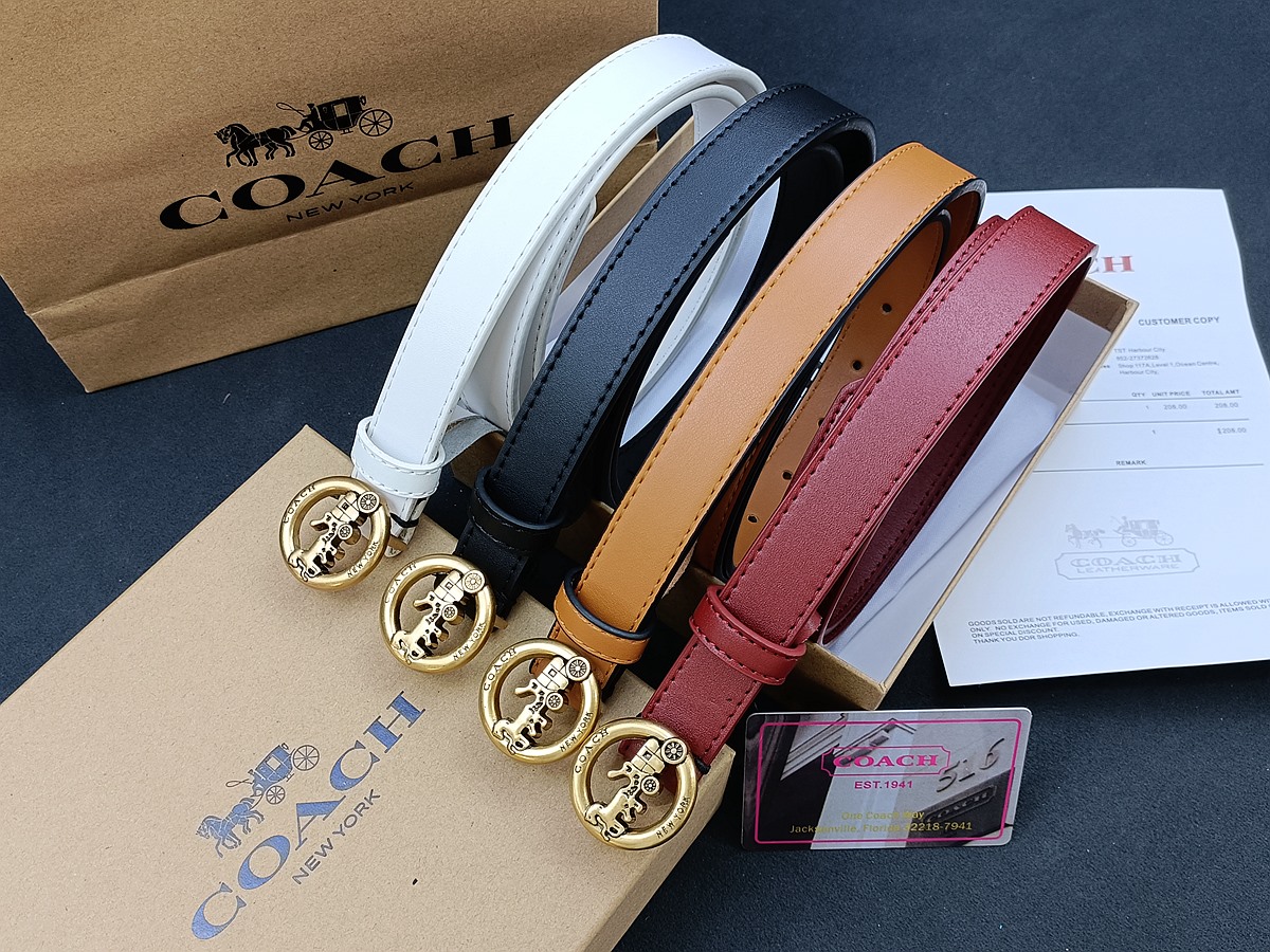 Replica COACH belt