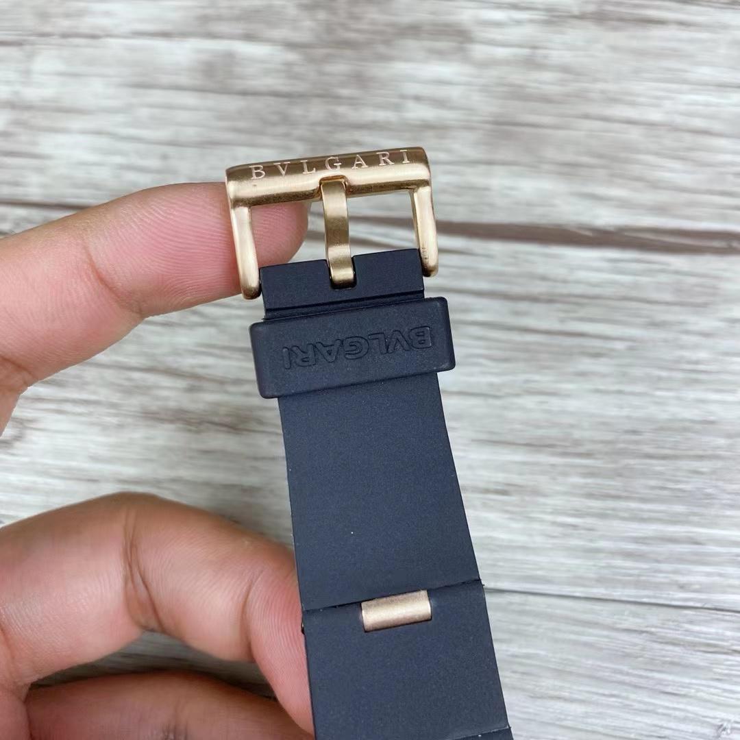 Replica BVLGARI 904l Stainless Steel Quartz Watch 44MM