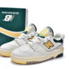 Replica New Balance Shoe BB550A2 Aim Leon Dore x New Balance 550 Green Yellow
